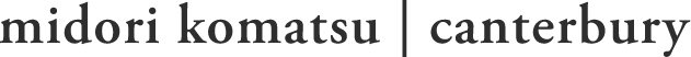 midori komatsu | canterbury