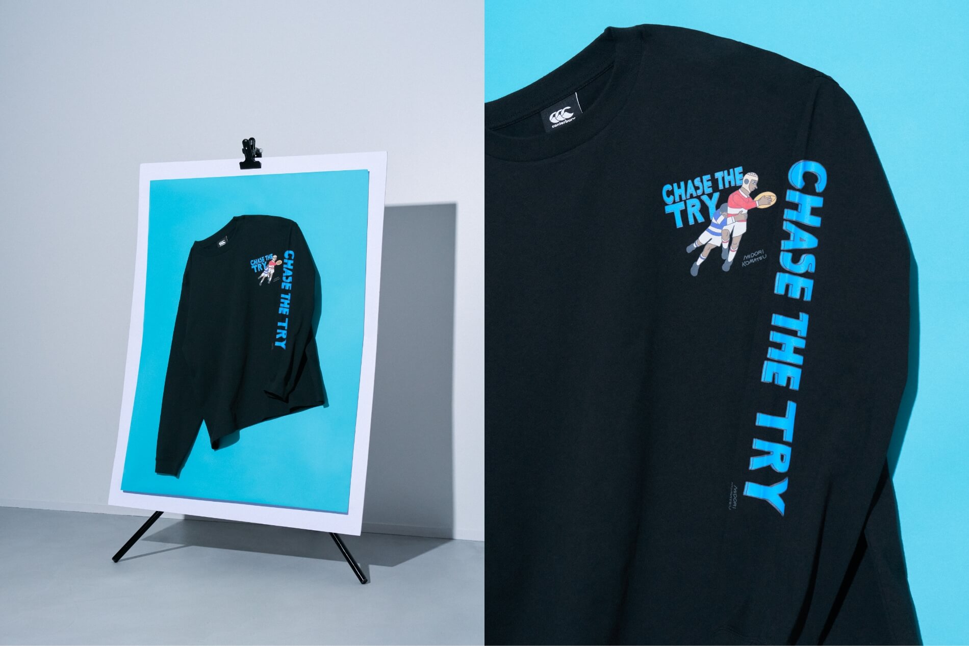 L/S TEE CHASE THE TRY