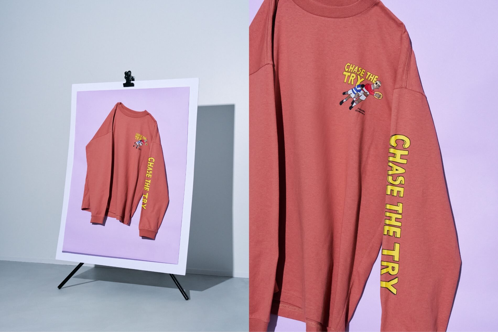 L/S TEE CHASE THE TRY
