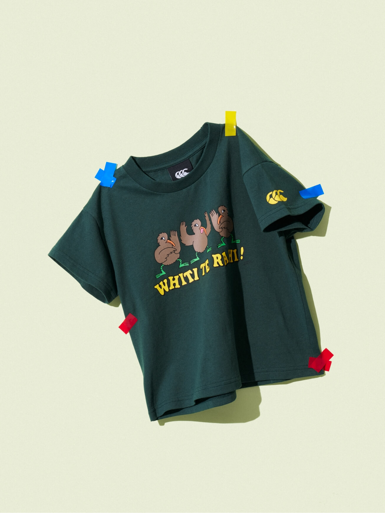 KIDS S/S TEE　WHITI TE RA HI