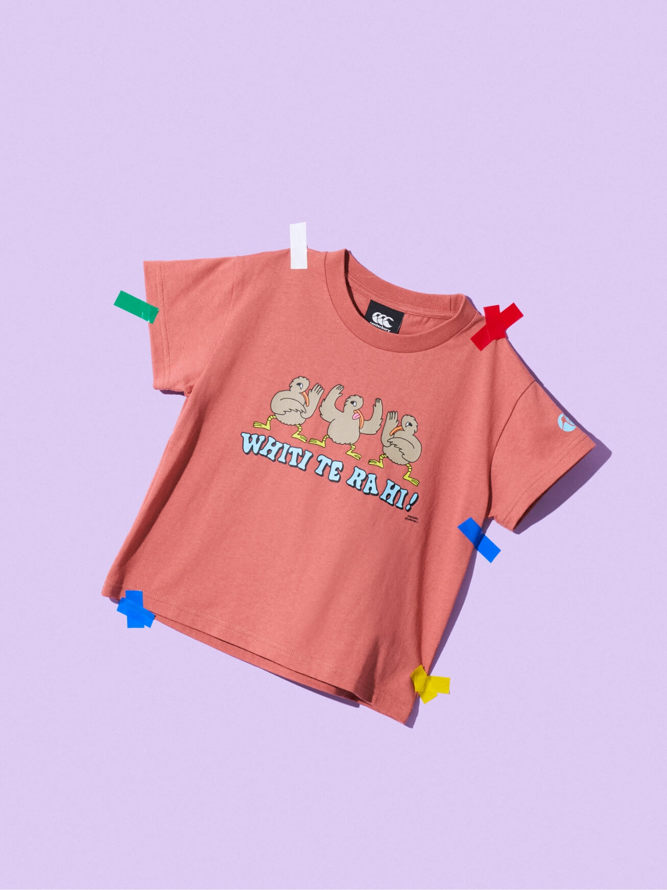 KIDS S/S TEE　WHITI TE RA HI