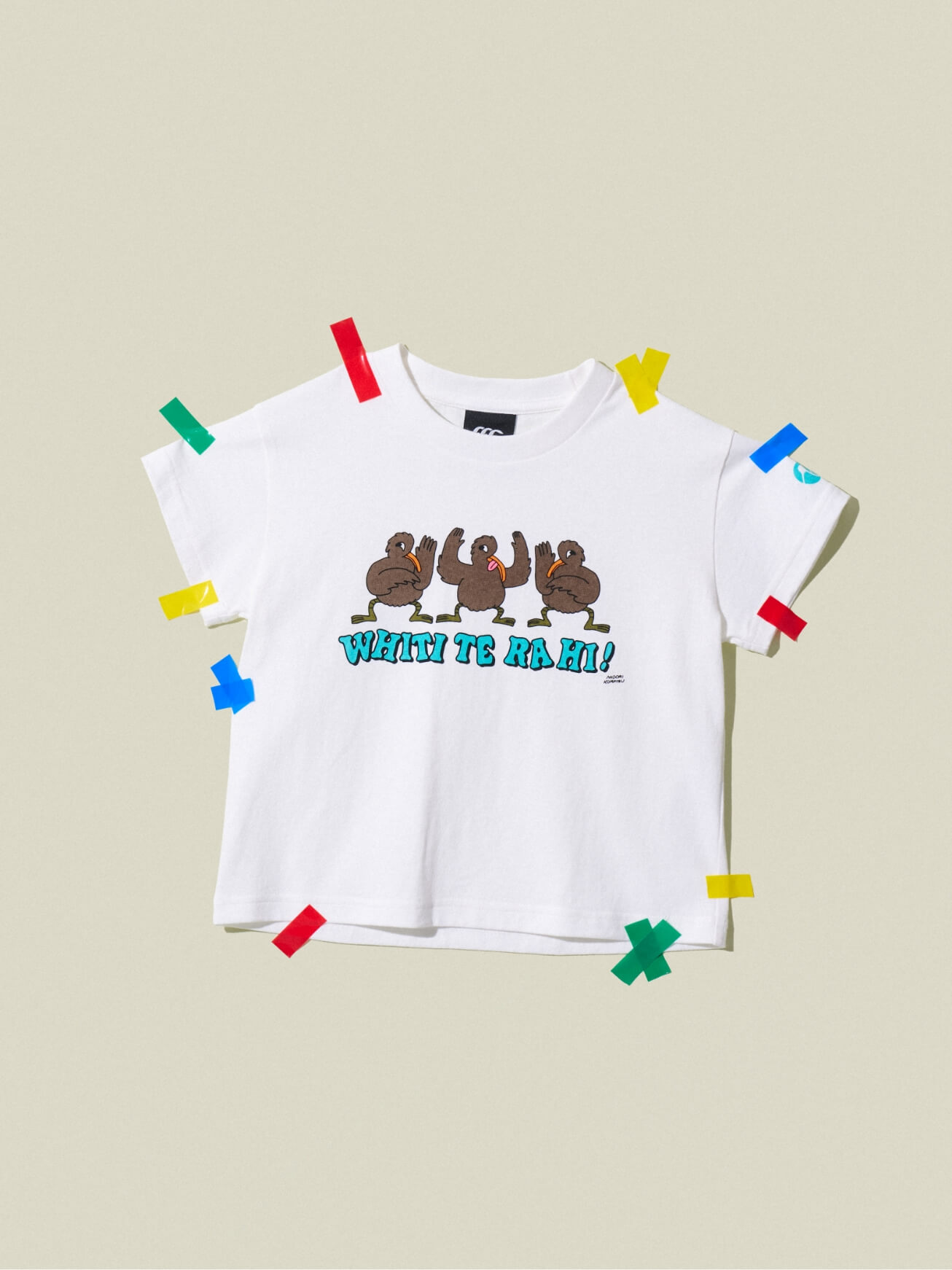 KIDS S/S TEE　WHITI TE RA HI