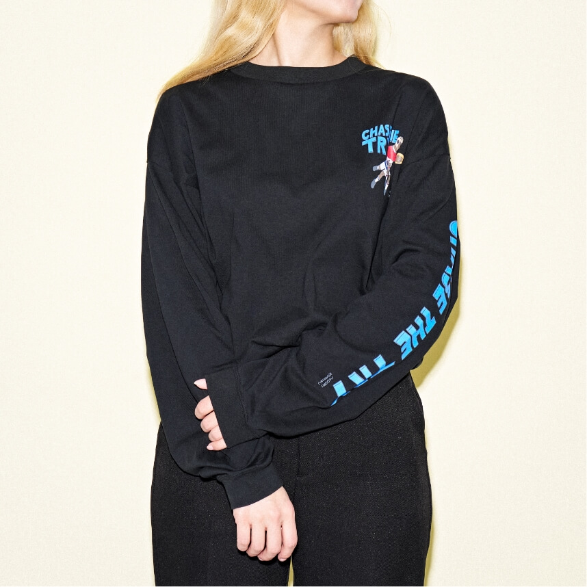 L/S TEE CHASE THE TRY