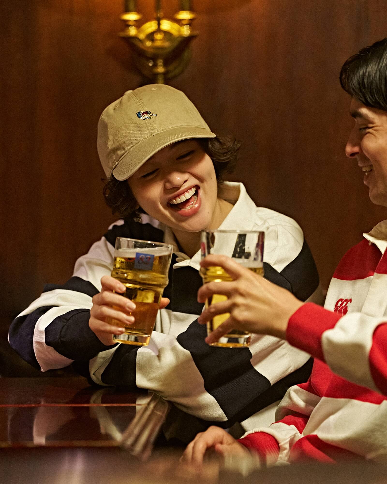 JAPAN L/S ENG TYPE RUGBY JERSEY・STANDARD WASHED ICON CAP