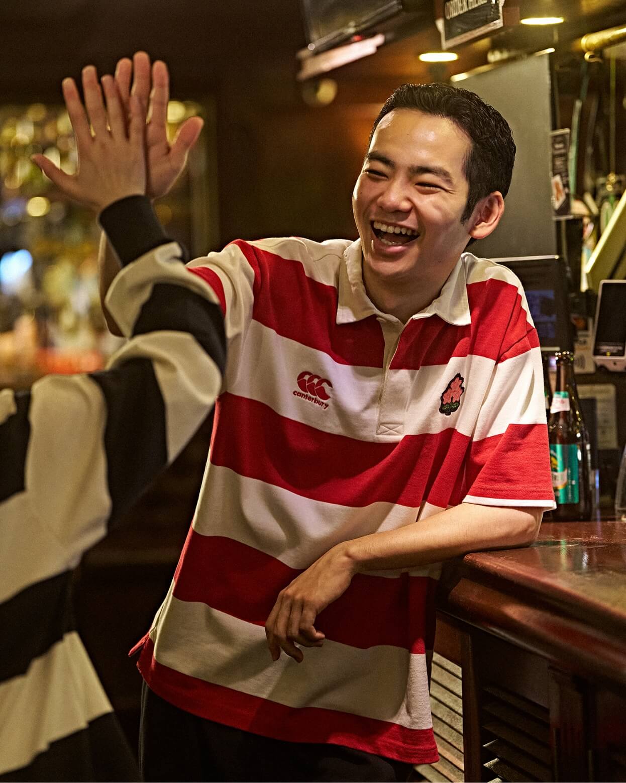 JAPAN S/S ENG TYPE RUGBY JERSEY