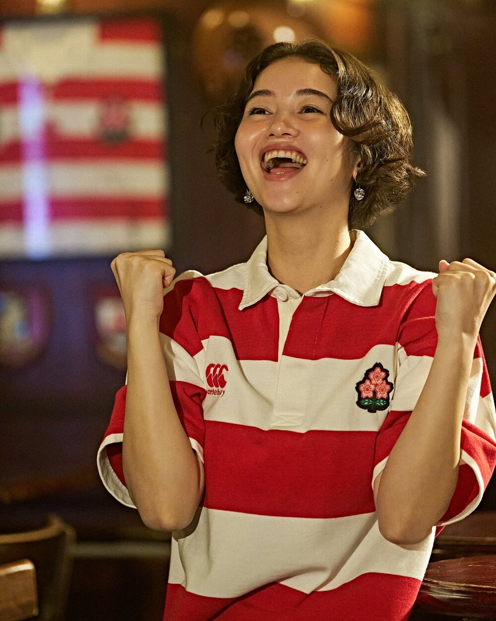 JAPAN S/S ENG TYPE RUGBY JERSEY