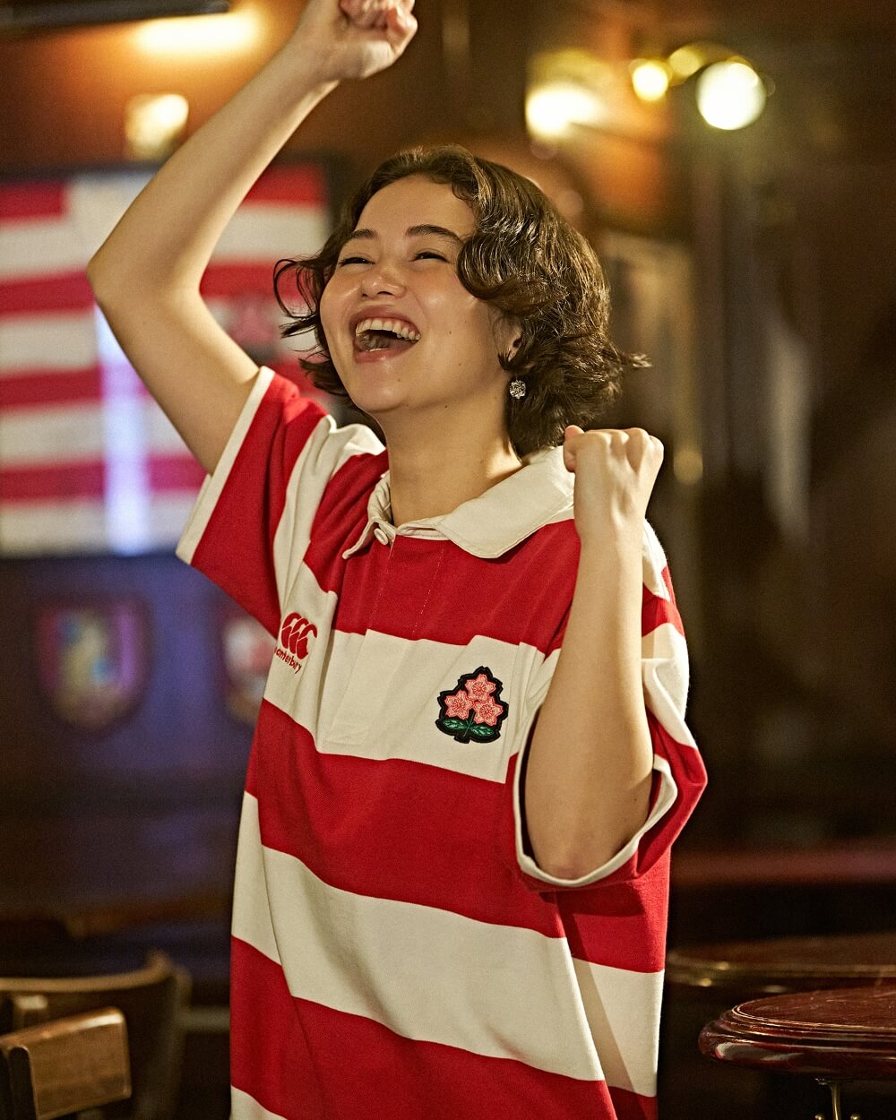 JAPAN S/S ENG TYPE RUGBY JERSEY