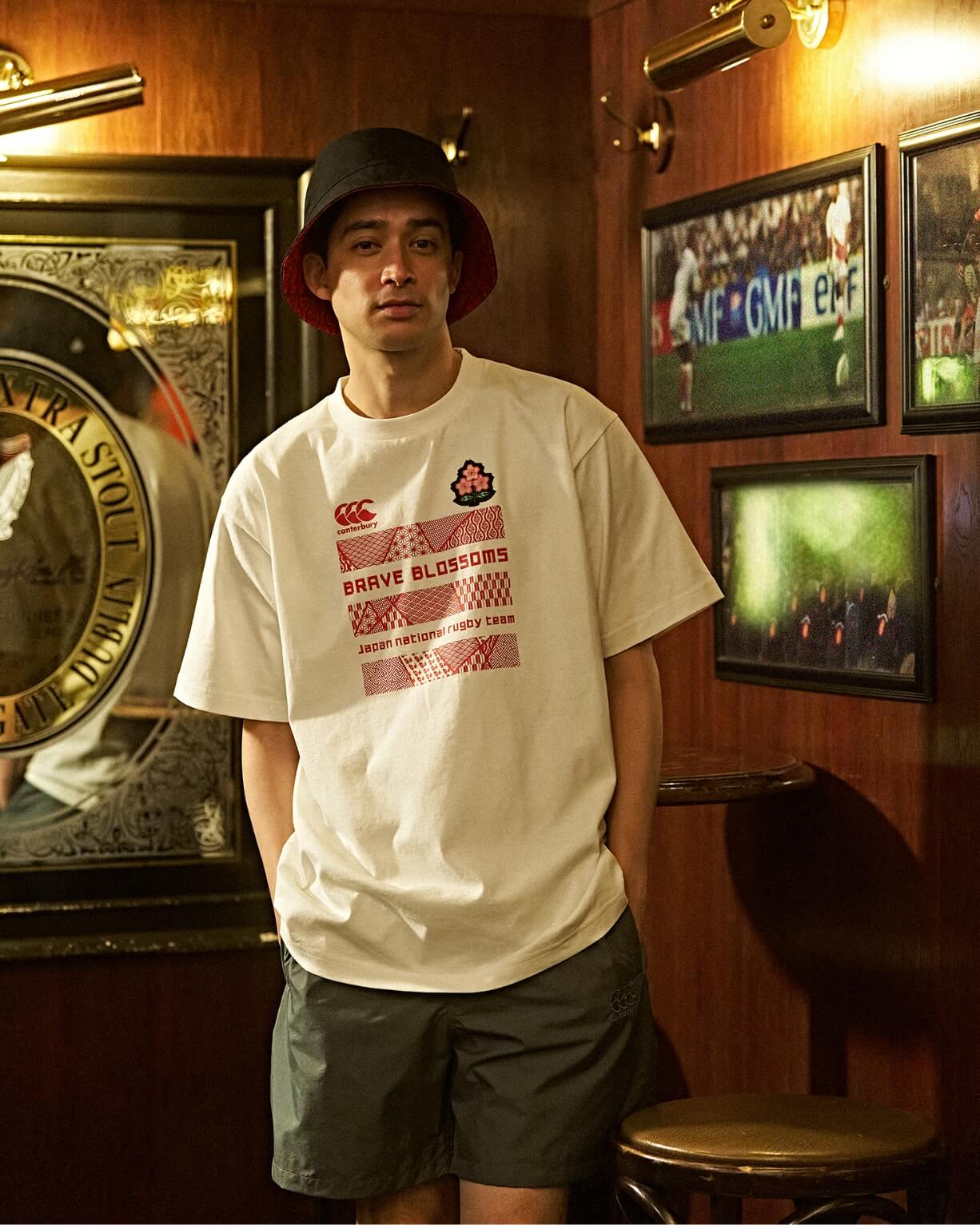 JAPAN S/S SPECTATOR TEE・JAPAN SPECTATOR REV HAT
