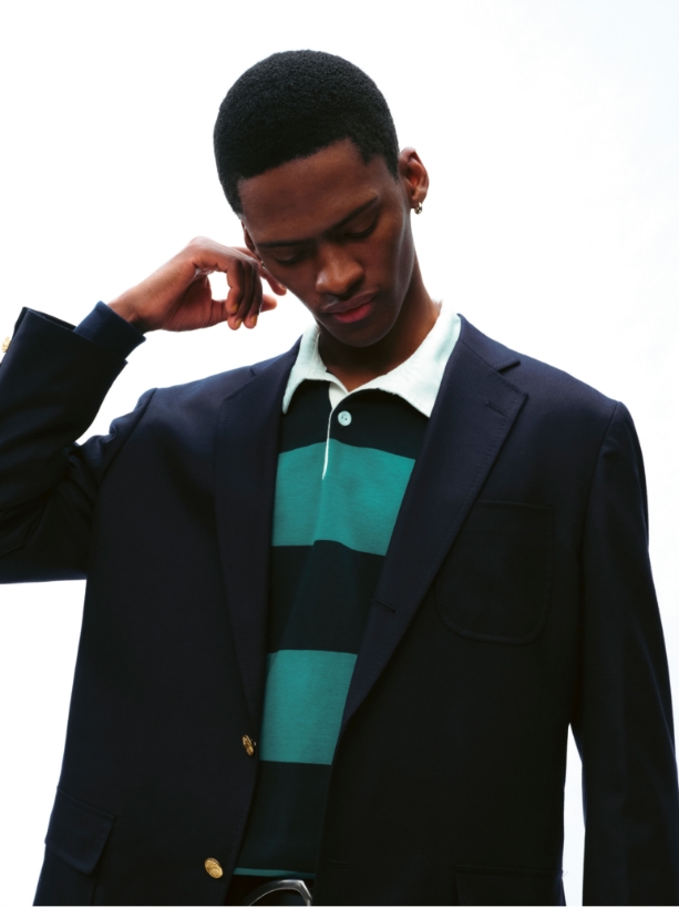 4INCH STRIPE RUGBY JERSEY,Brooks Brothers × canterbury BLAZER,L/S STRETCH BD SHIRT