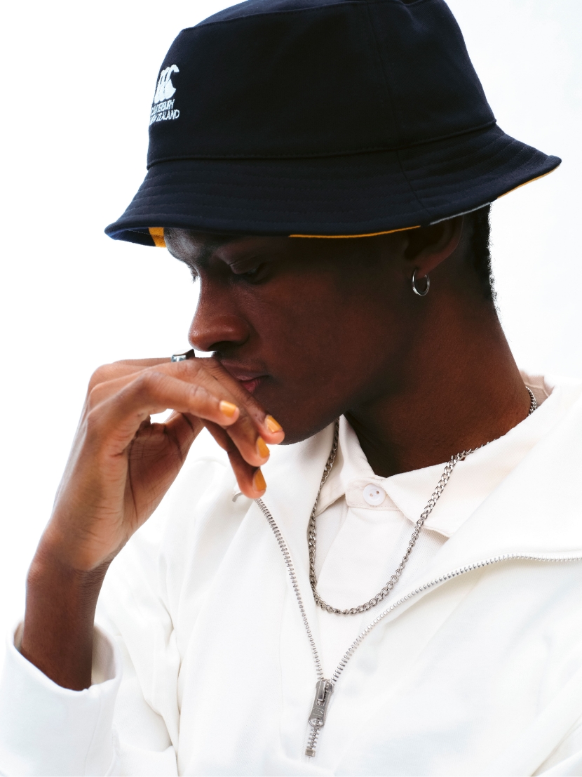 SOLID COLOR RUGBY JERSEY,Brooks Brothers × canterbury BD SHIRT,RUGBY JERSEY BUCKET HAT
