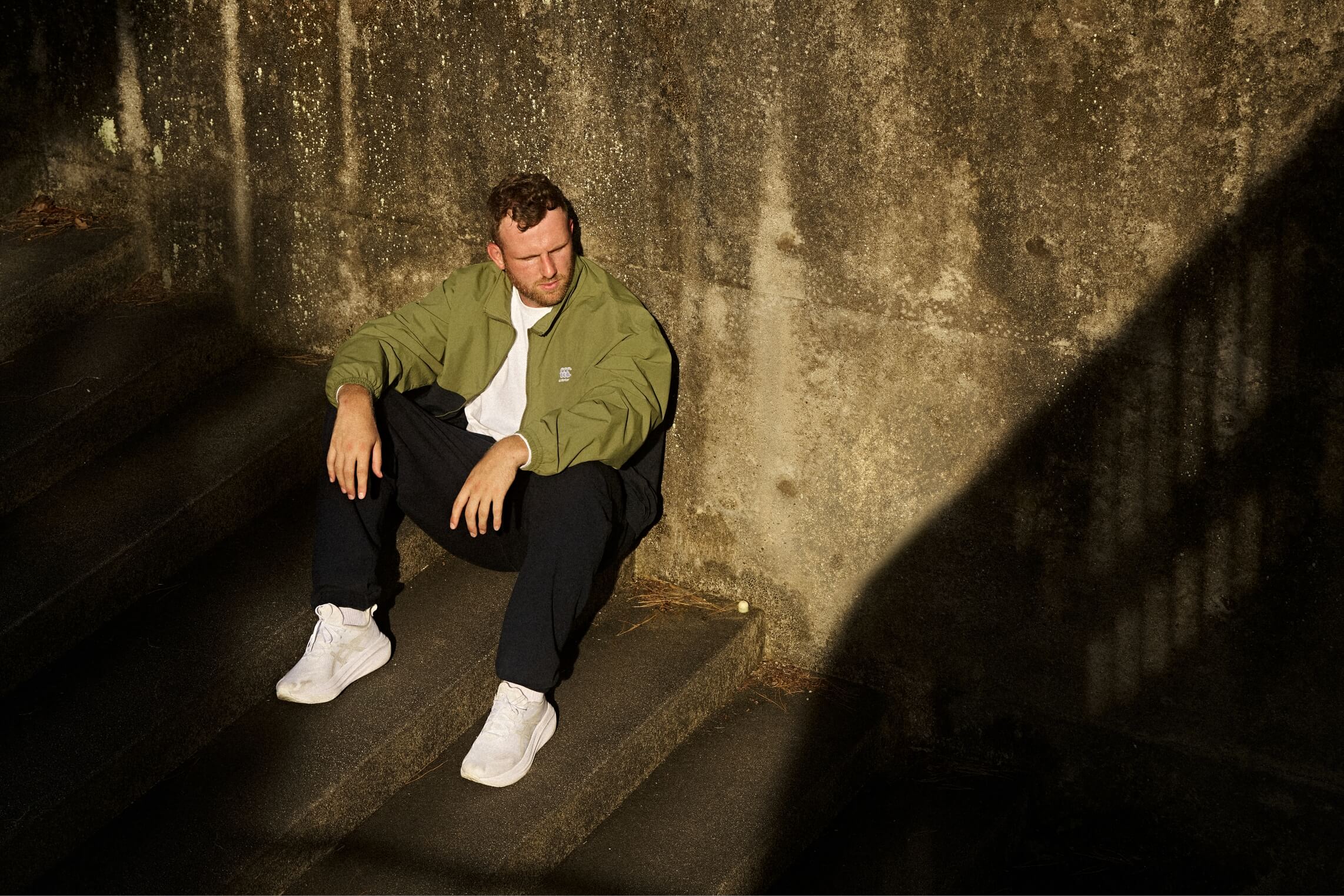 JACKET FIELD JACKET,TOPS L/S HEAVY CREW TEE,BOTTOMS HEAVY SWEAT PANTS