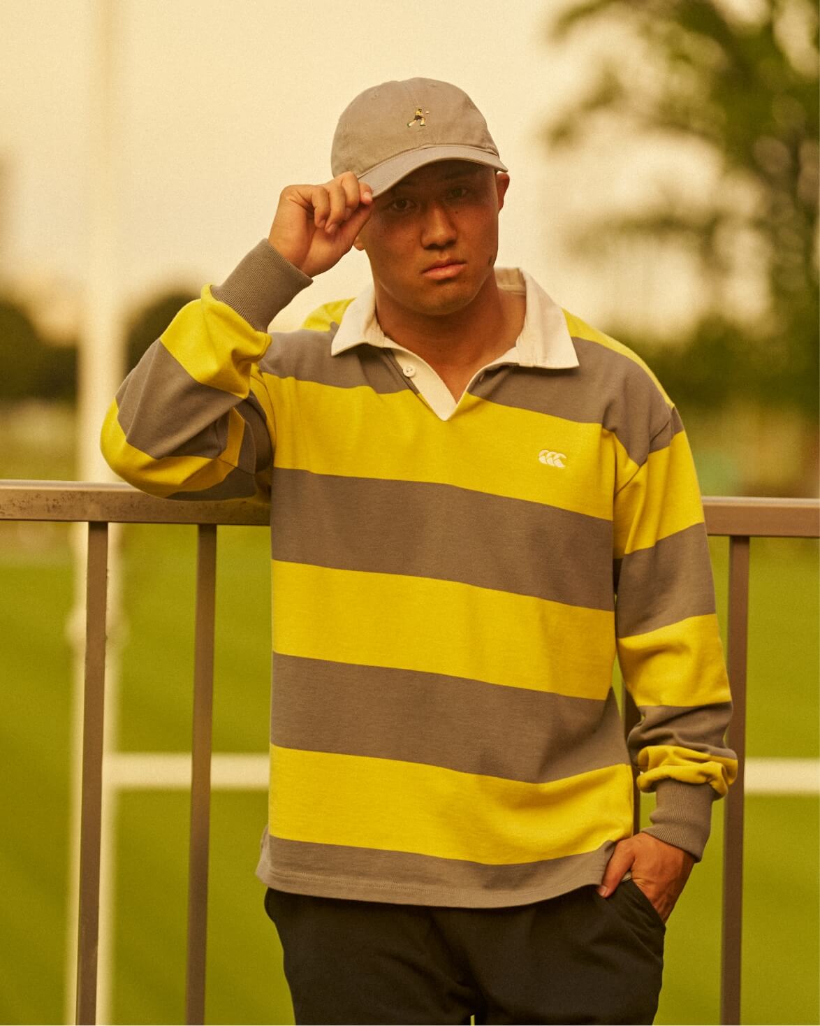 L/S NZ TYPE RUGBY JERSEY,RUGGER PANTS,STANDARD WASHED ICON CAP