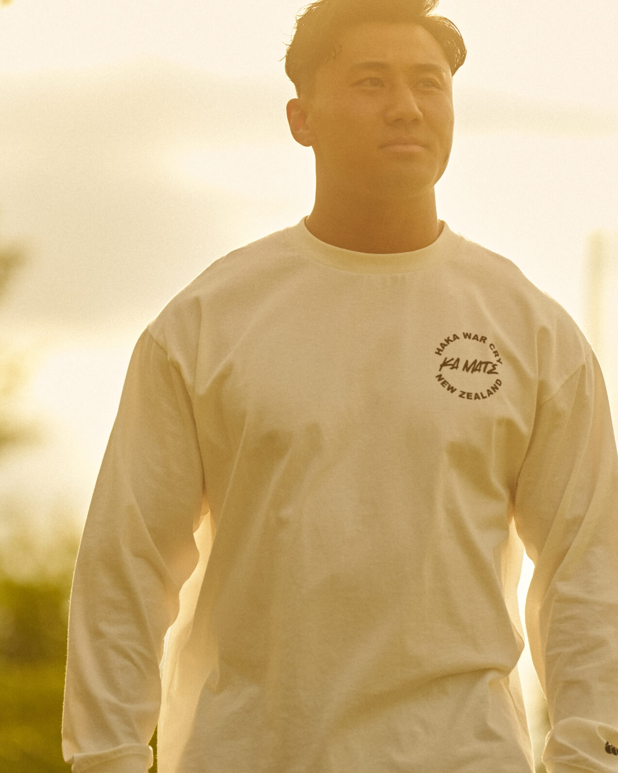 L/S TEE HAKA WAR CRY,RUGGER PANTS