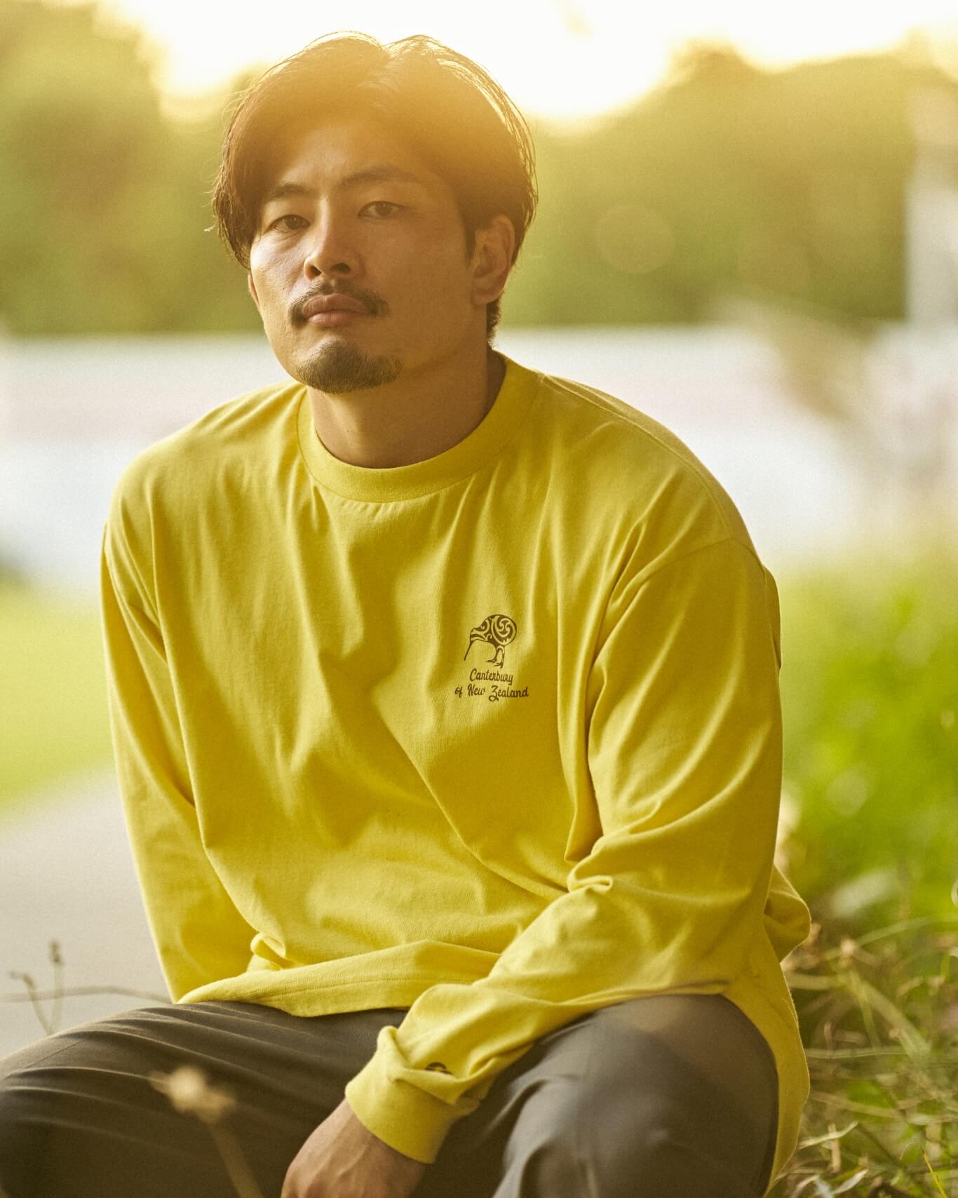 L/S TEE PATTERN LOGO,CHINO PANTS,STANDARD WASHED CAP