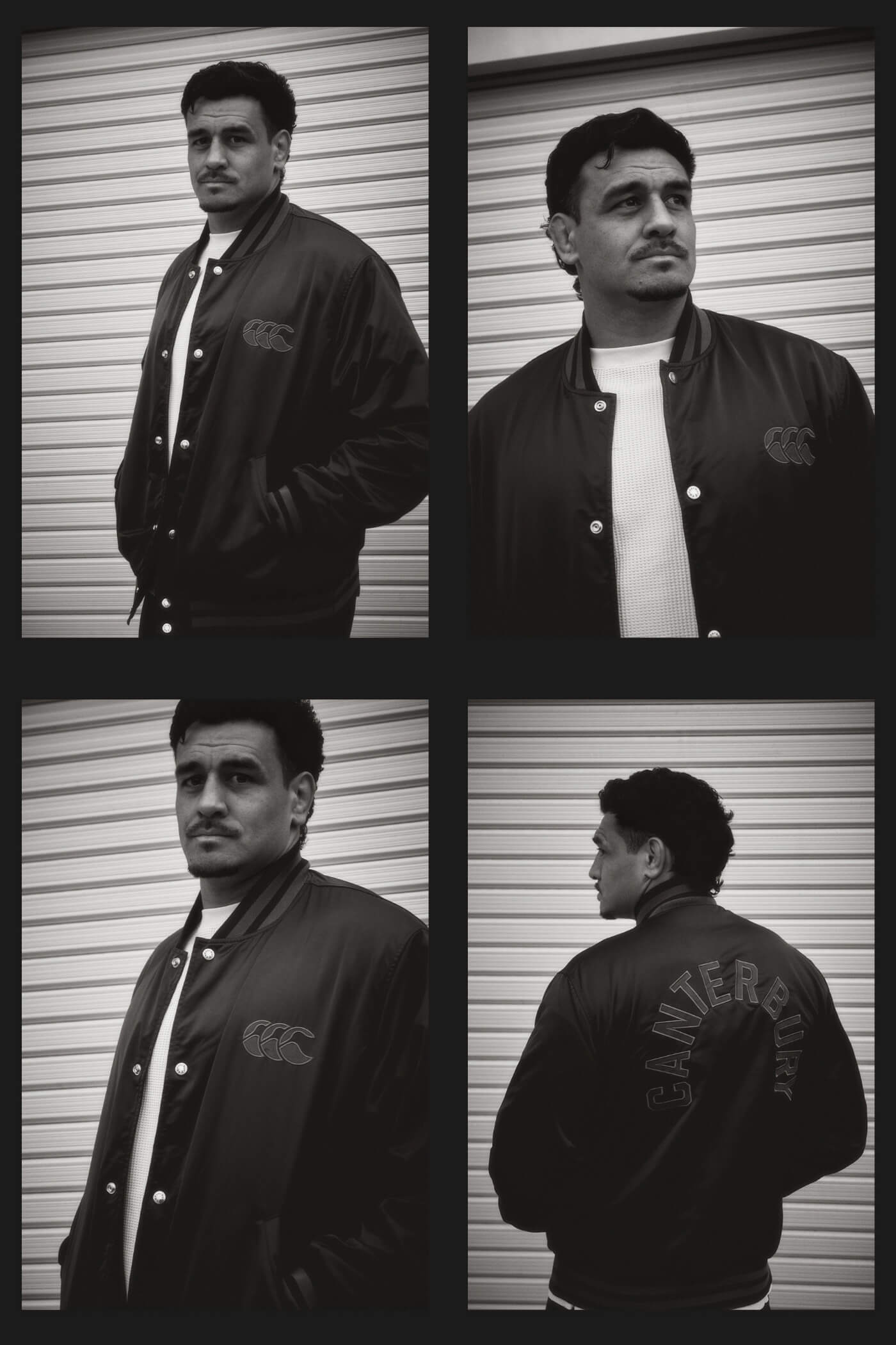 ARCH LOGO VARSITY JACKET