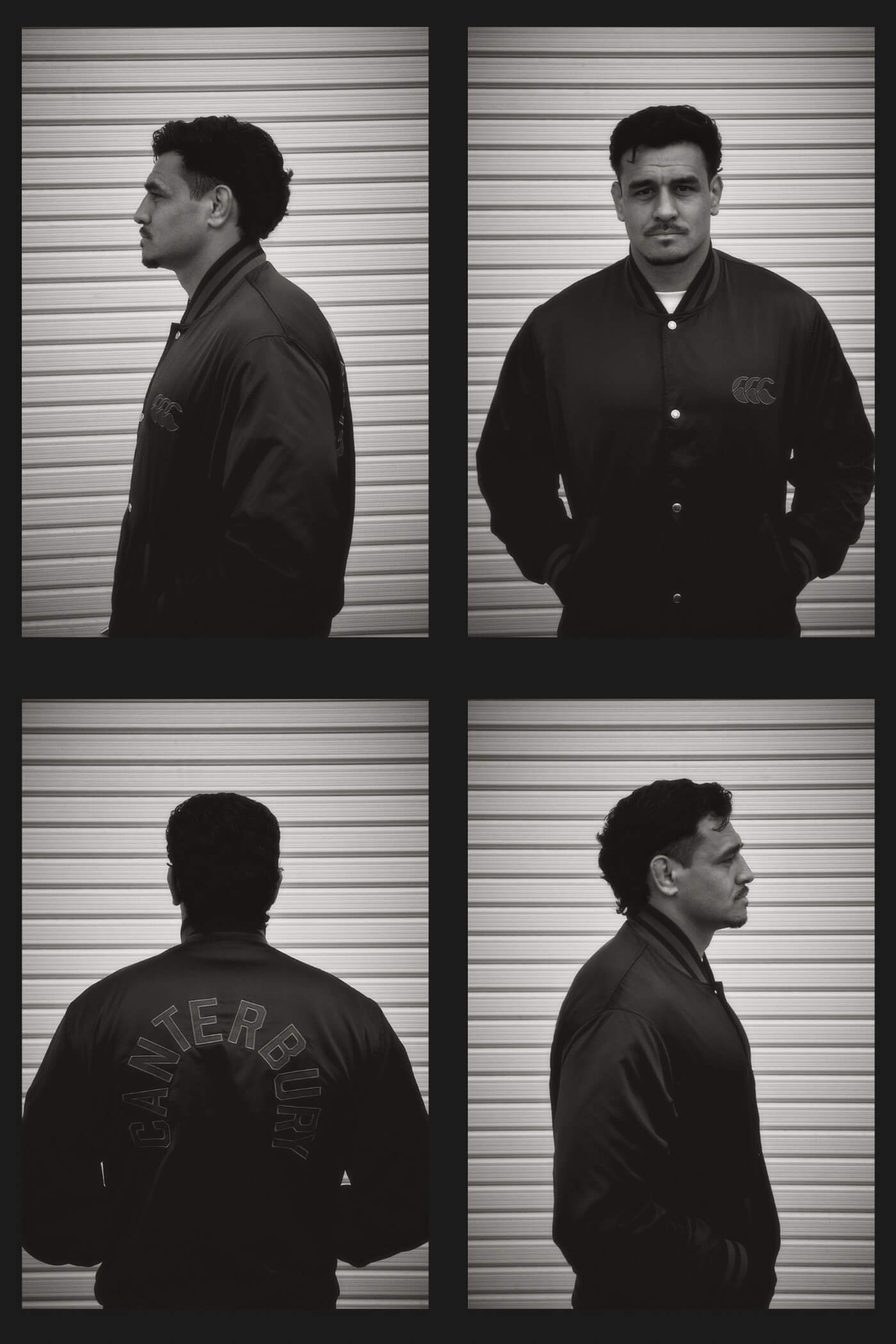 ARCH LOGO VARSITY JACKET