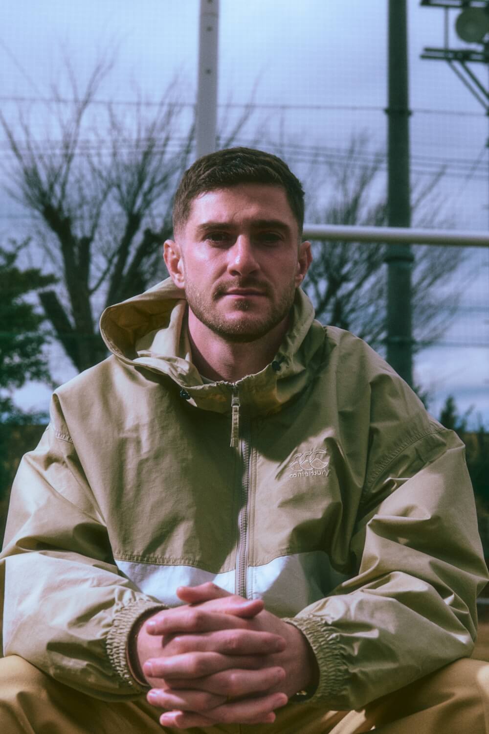 FIELD ZIP HOODY,CHINO PANTS