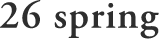 26 spring
