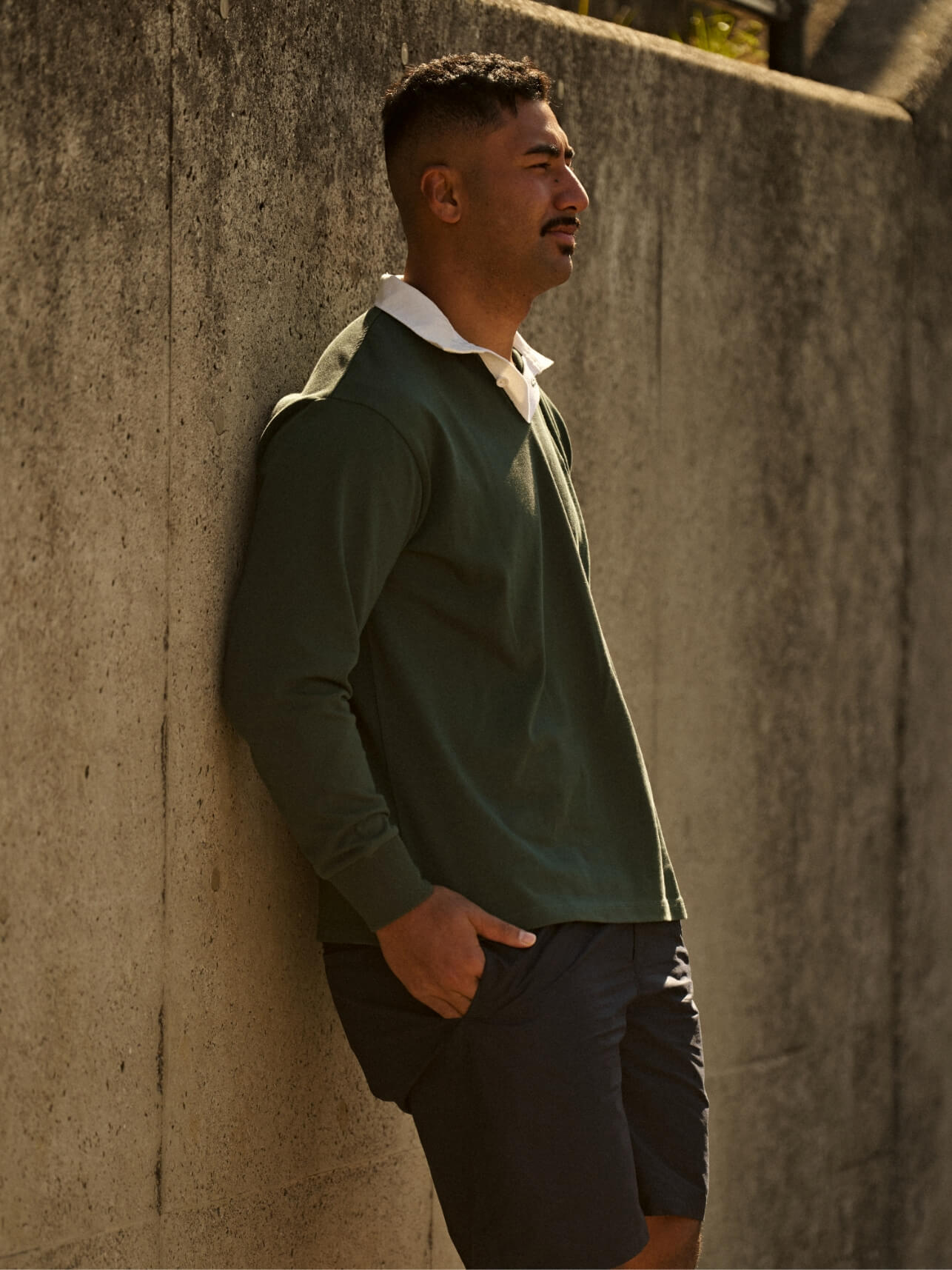 L/S NZ TYPE RUGBY JERSEY・FIELD SHORTS