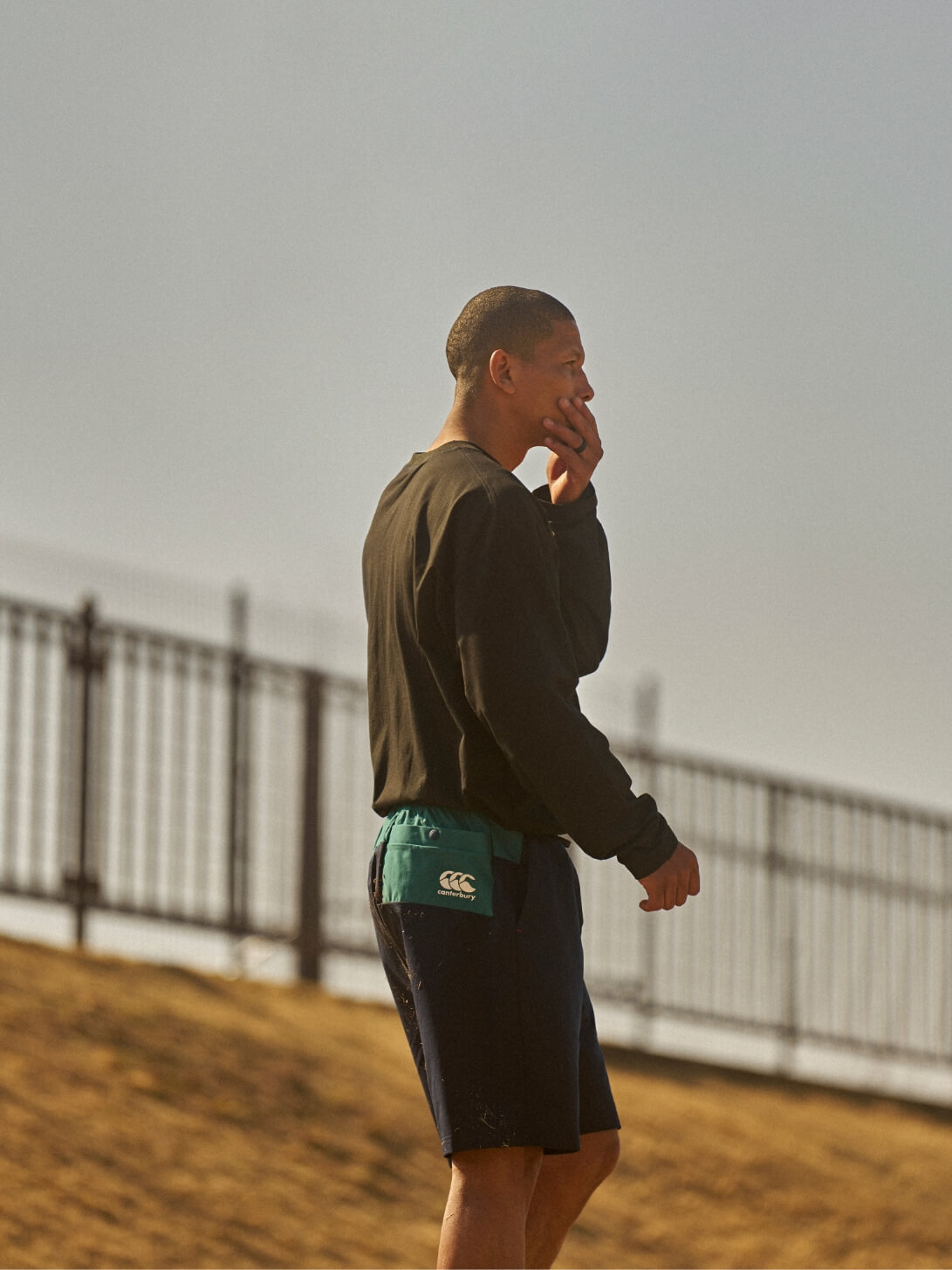 L/S HEAT SHIELD TEE・DUAL SHORTS