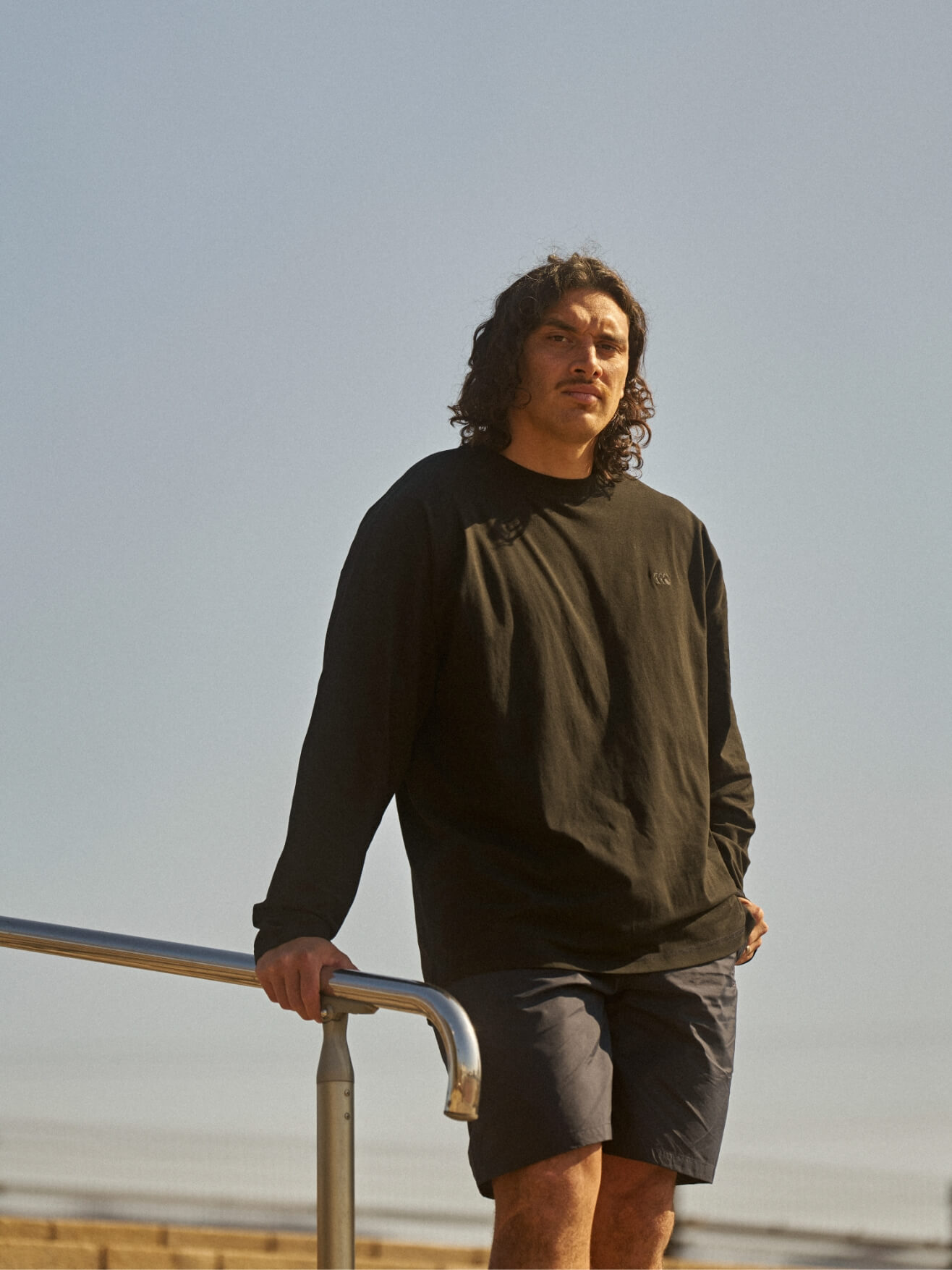 L/S HEAT SHIELD TEE・FIELD SHORTS