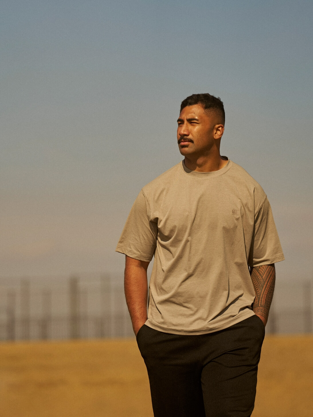 S/S HEAT SHIELD TEE・RUGGER PANTS