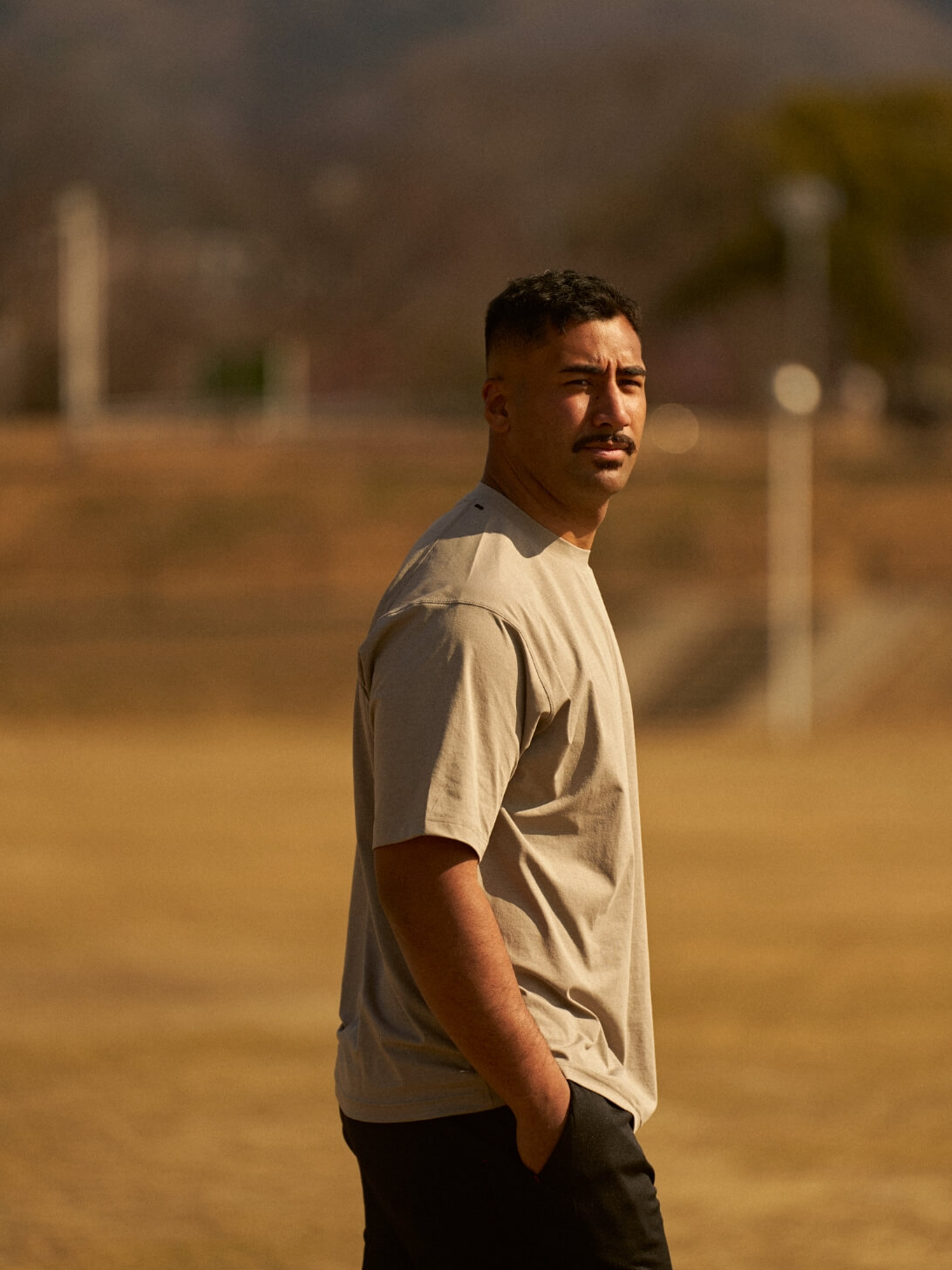 S/S HEAT SHIELD TEE・RUGGER PANTS