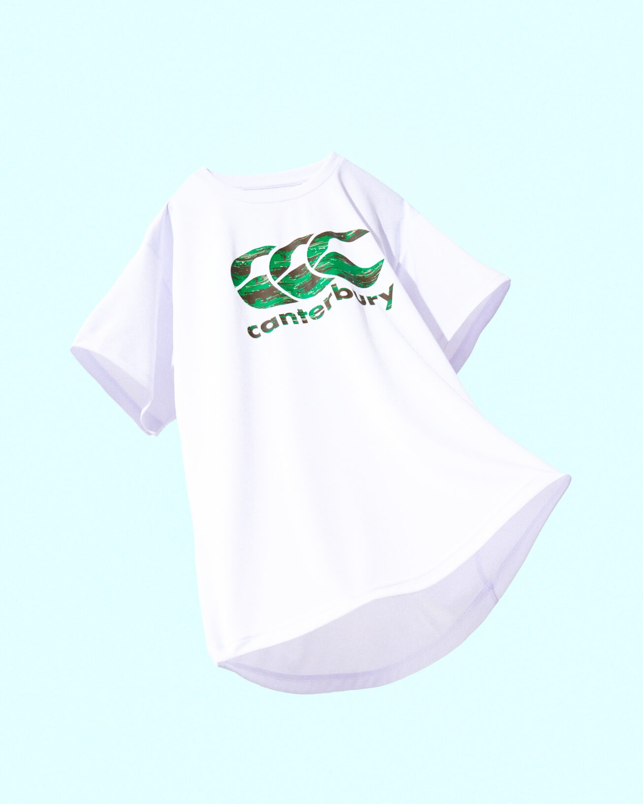 S/S GRASS PATTERN LOGO TEE