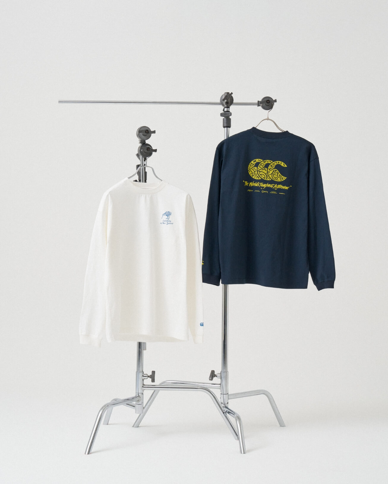 L/S TEE PATTERN LOGO