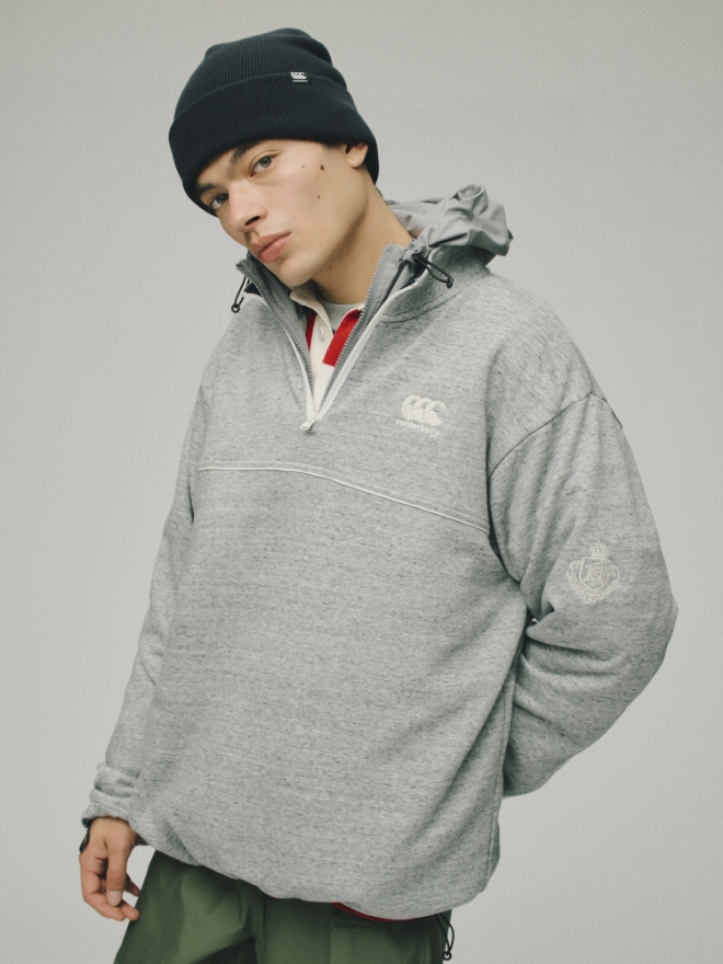 FLEXWARM HALF ZIP SWEAT,FIELD ZIP HOODY,JAPAN L/S ENG TYPE RUGBY JERSEY,FIELD PANTS,CUFF BEANIE