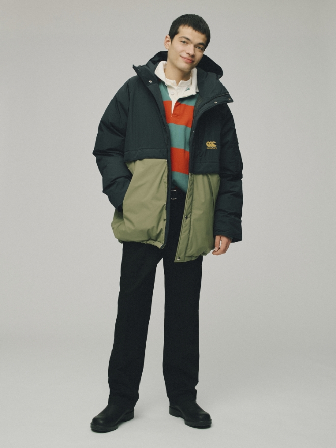 INVERCARGILL DOWN MIDDLE COAT,L/S ENGLAND TYPE RUGBY JERSEY,CHINO PANTS