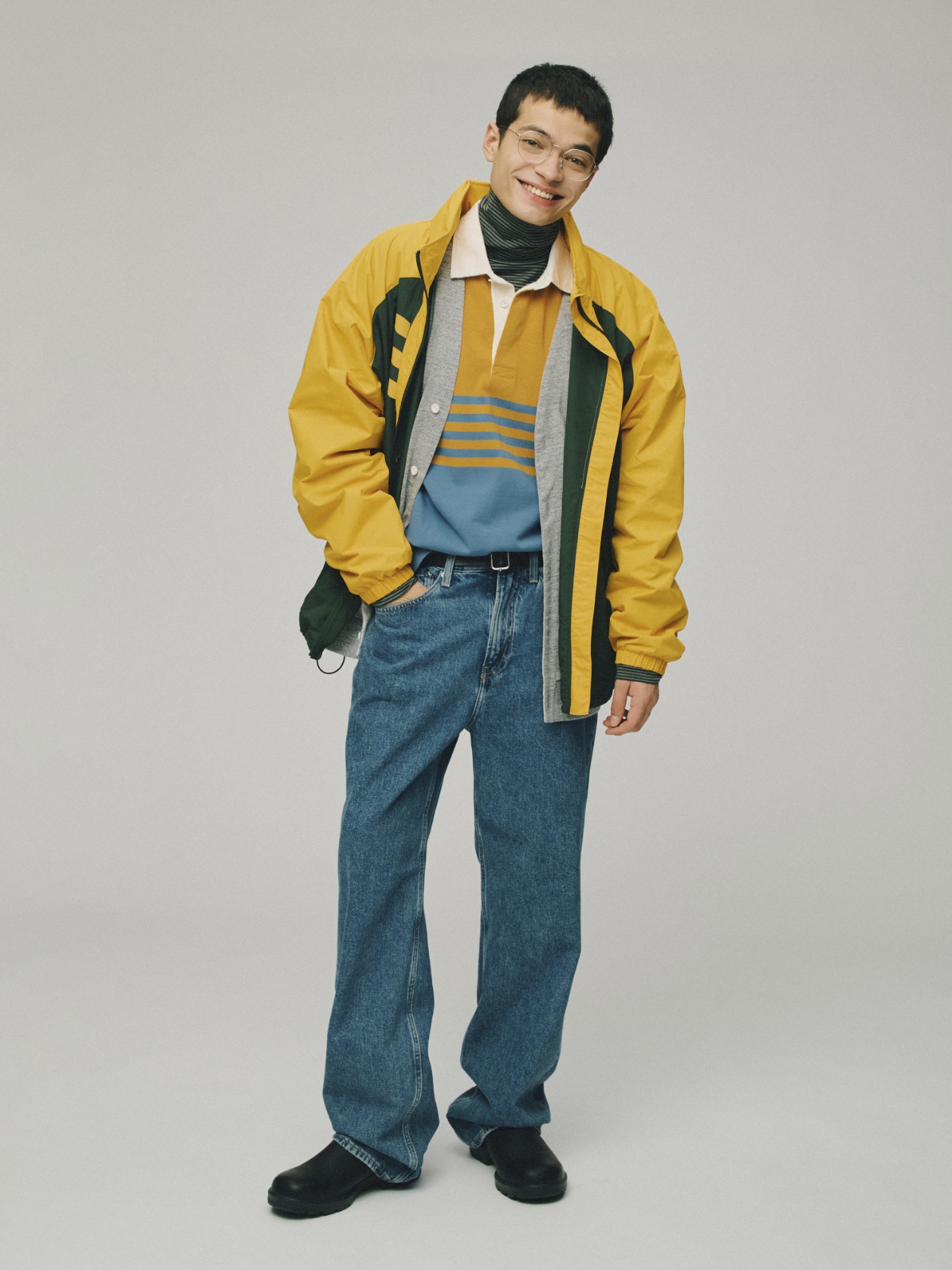 CANTERBURY WIND JACKET,RUGBY JERSEY CARDIGAN,L/S ENG TYPE RUGBY JERSEY