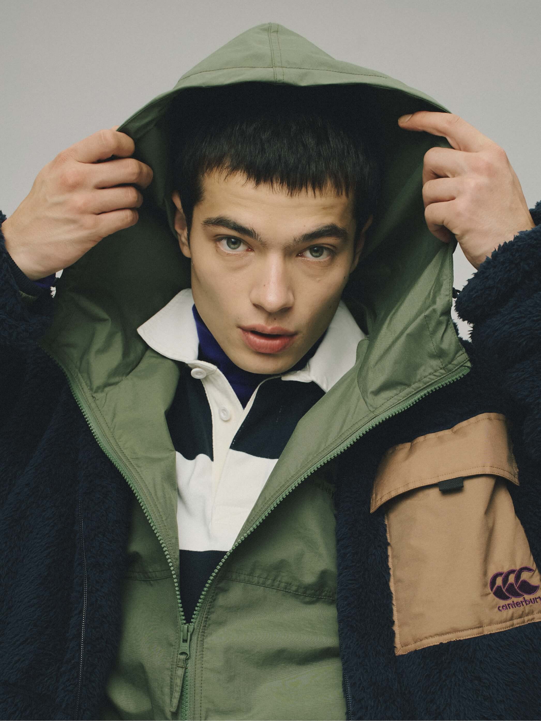 FLEECE ZIP JACKET,FIELD ZIP HOODY,JAPAN L/S ENG TYPE RUGBY JERSEY