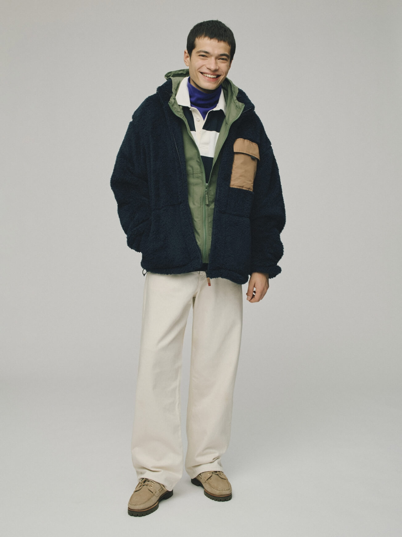 FLEECE ZIP JACKET,FIELD ZIP HOODY,JAPAN L/S ENG TYPE RUGBY JERSEY