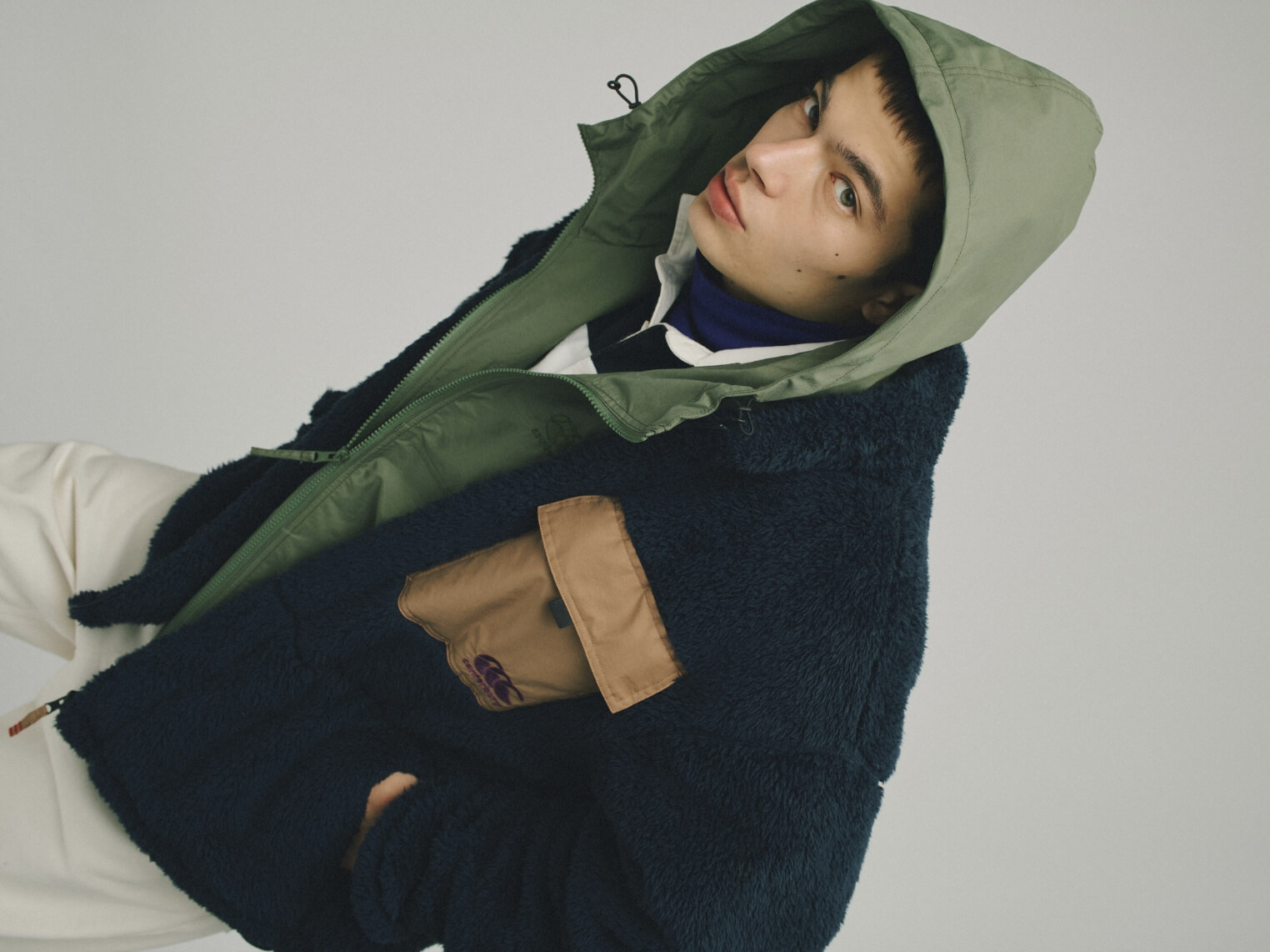 FLEECE ZIP JACKET,FIELD ZIP HOODY,JAPAN L/S ENG TYPE RUGBY JERSEY