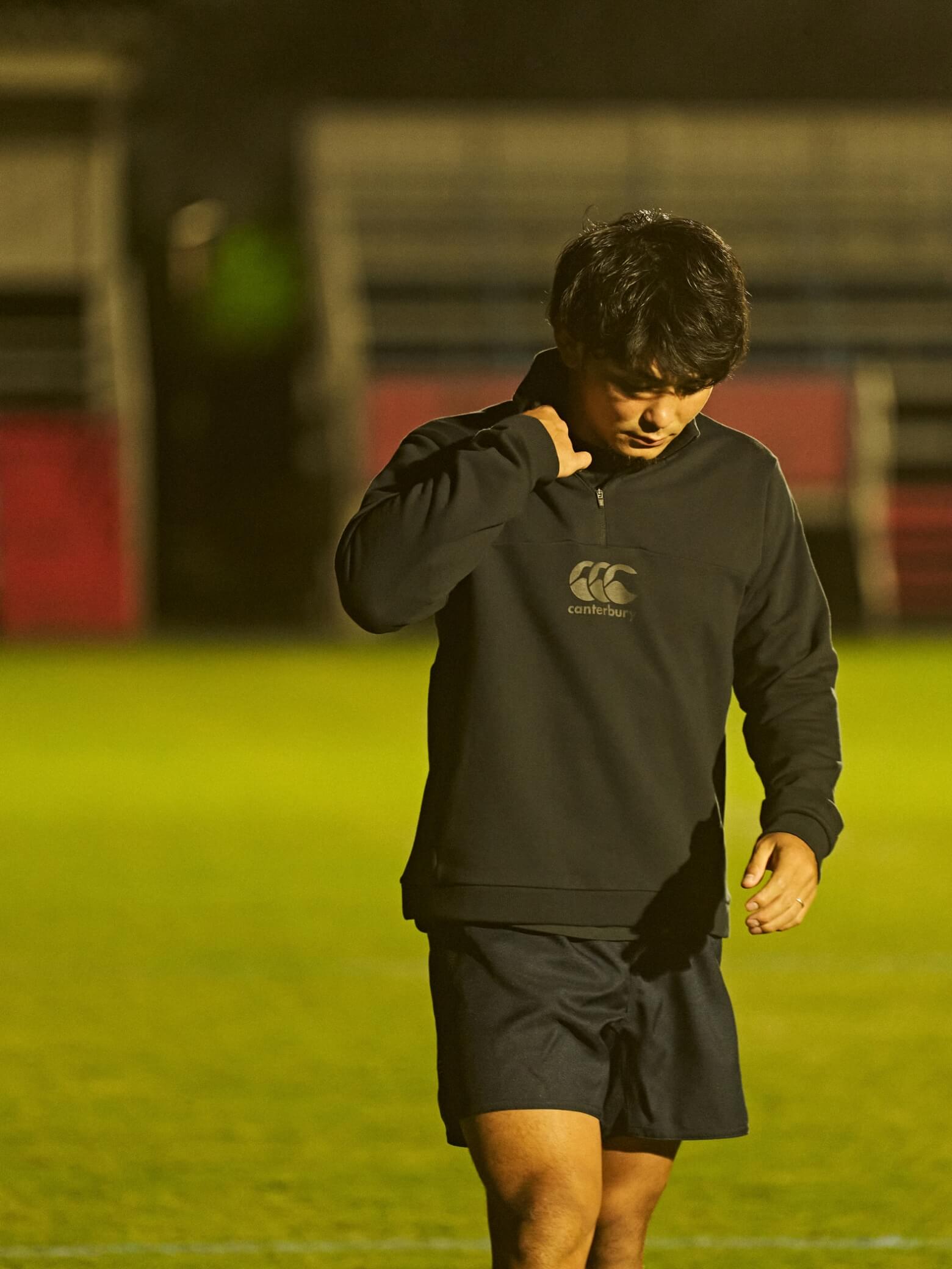 TOPS FLEXWARM HALF ZIP SWEAT,BOTTOMS RUGBY SHORTS[LONG]