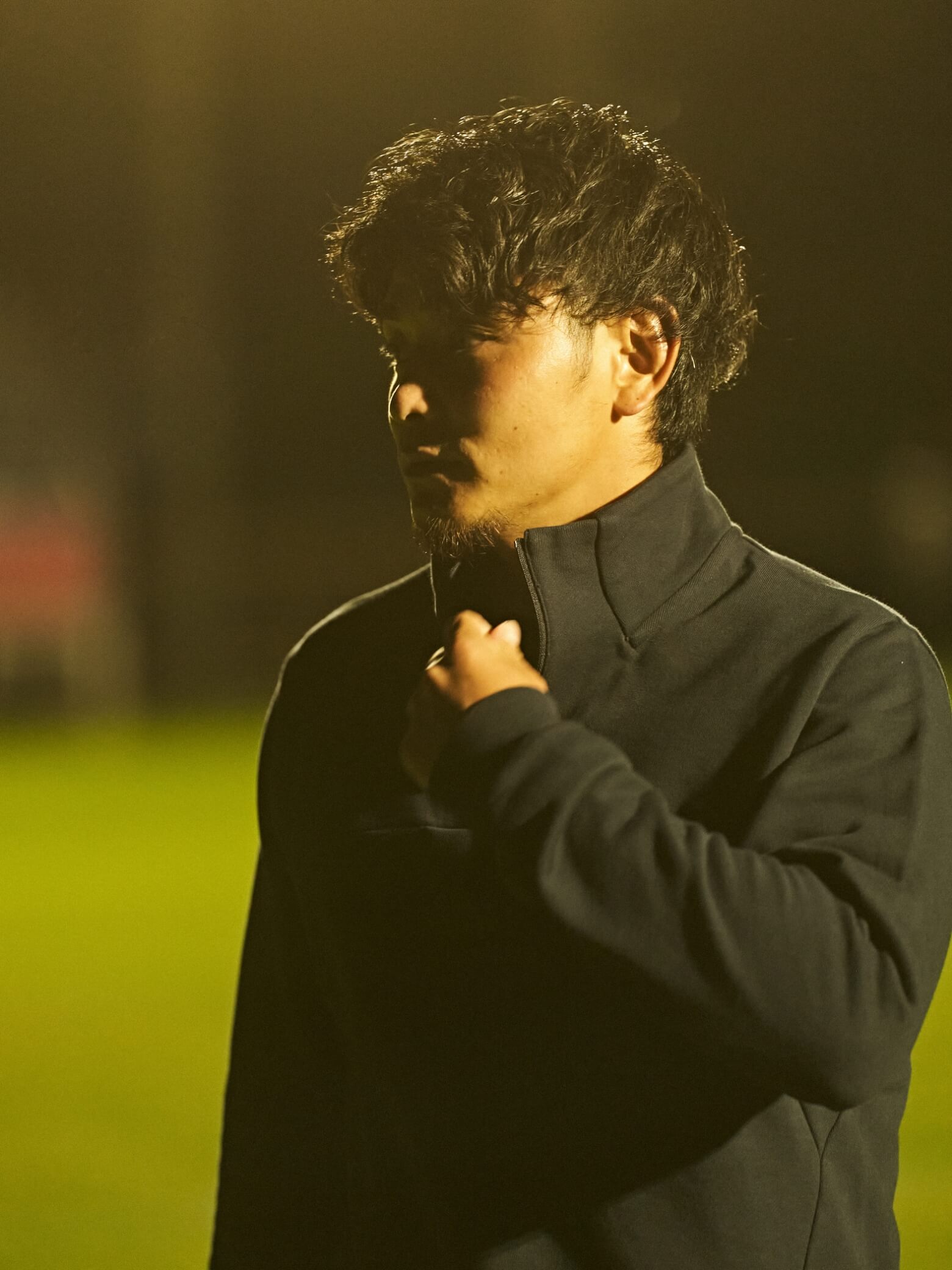 TOPS FLEXWARM HALF ZIP SWEAT,BOTTOMS RUGBY SHORTS[LONG]