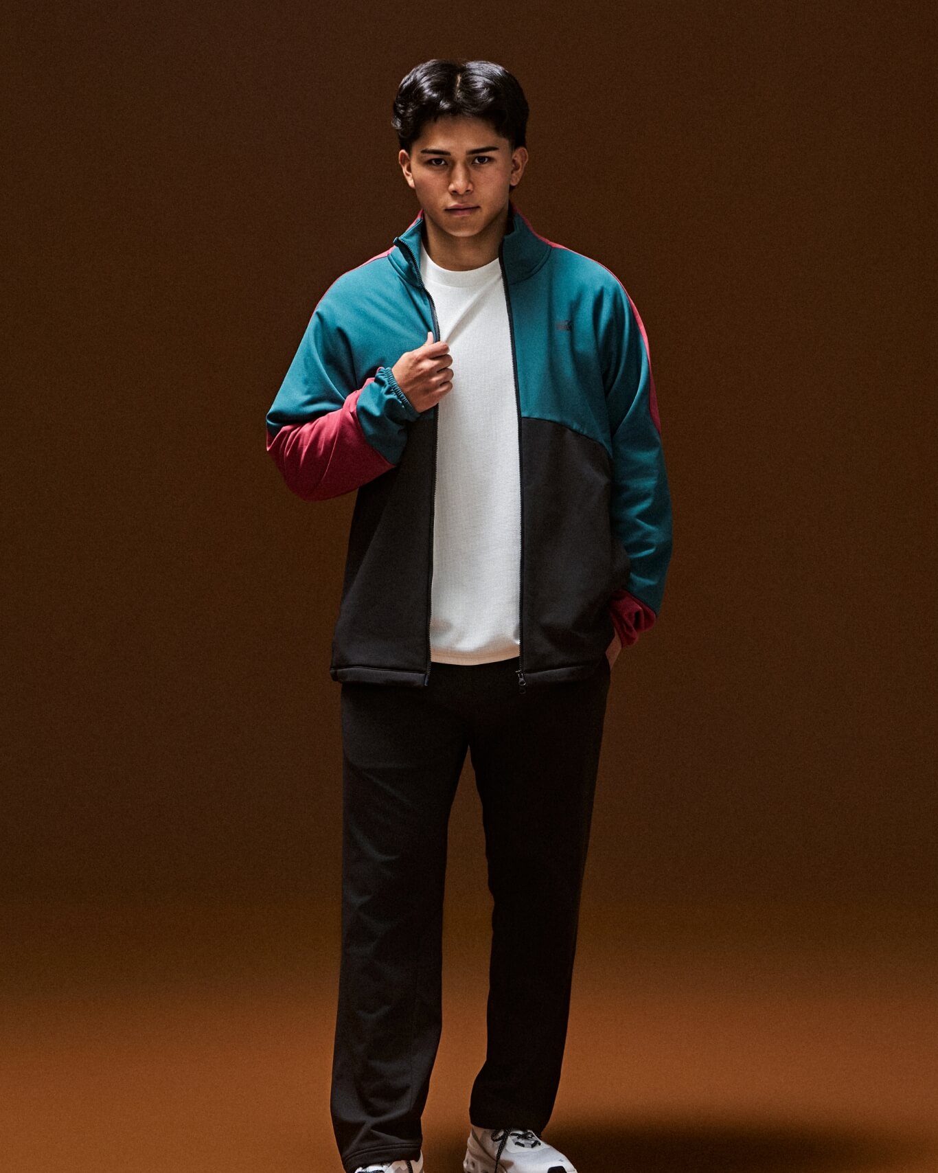 DRIVE ZIP UP,L/S SQUARE MESH TEE,DRIVE PANTS
