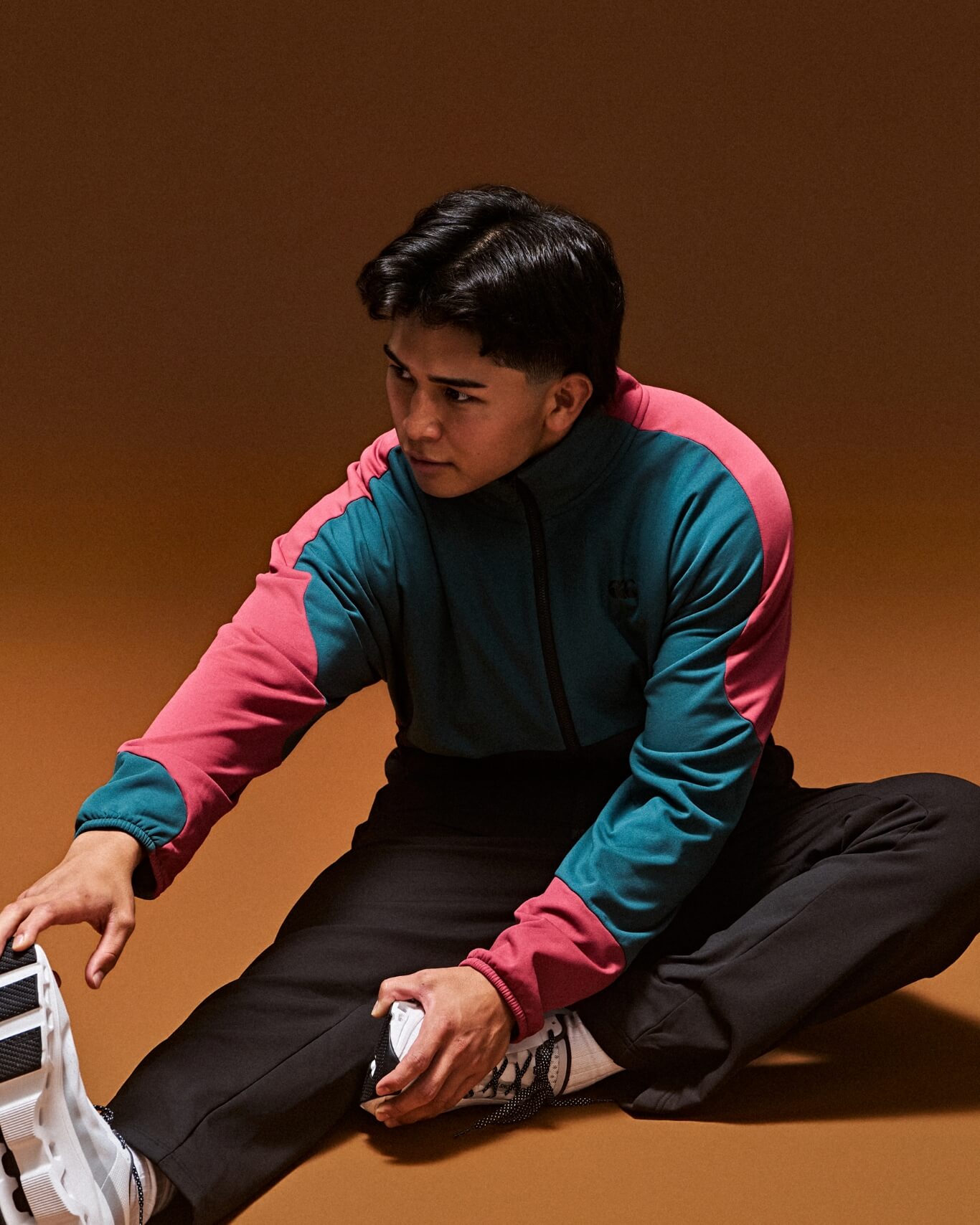 DRIVE ZIP UP,L/S SQUARE MESH TEE,DRIVE PANTS