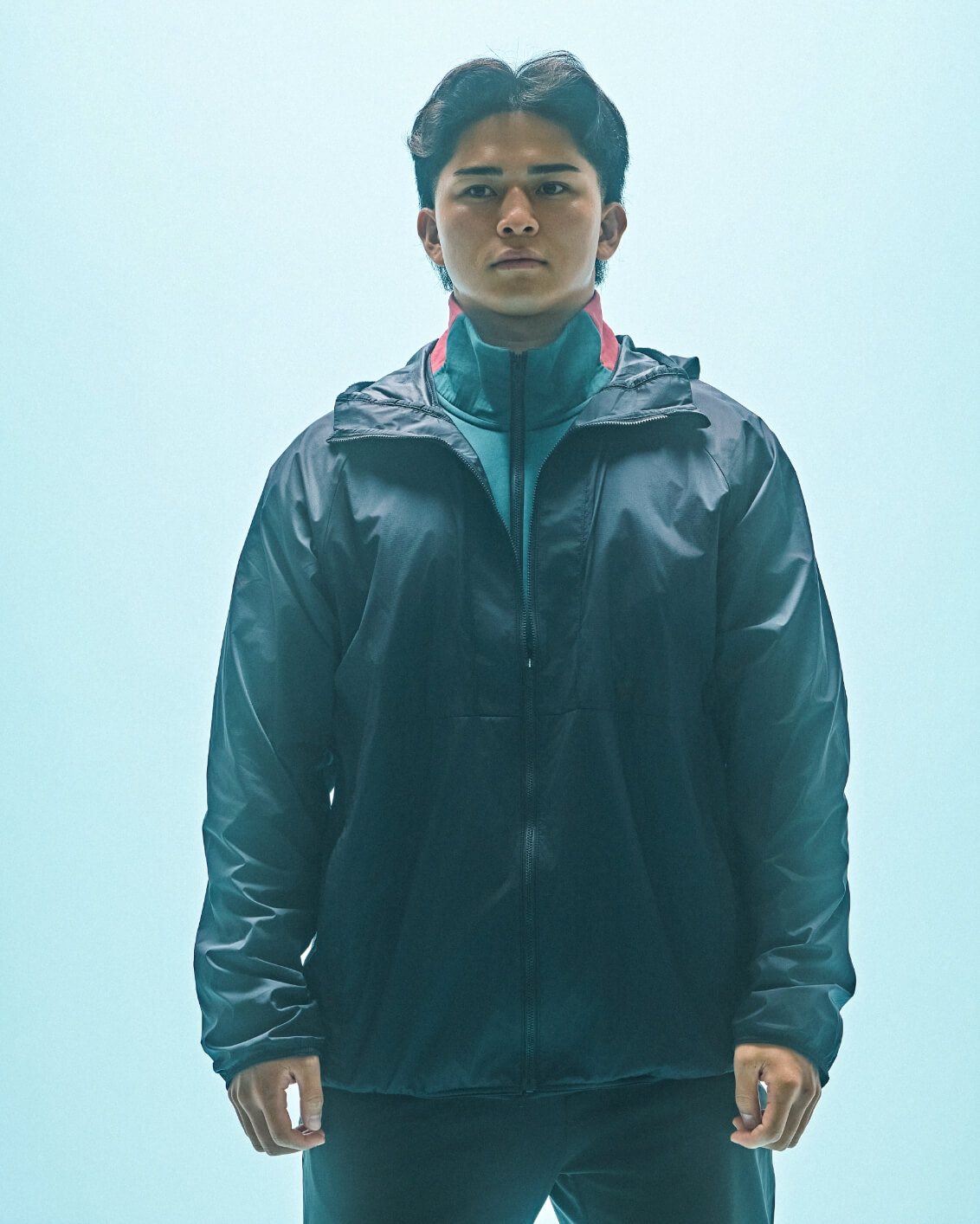 DRIVE ZIP UP,L/S SQUARE MESH TEE,DRIVE PANTS