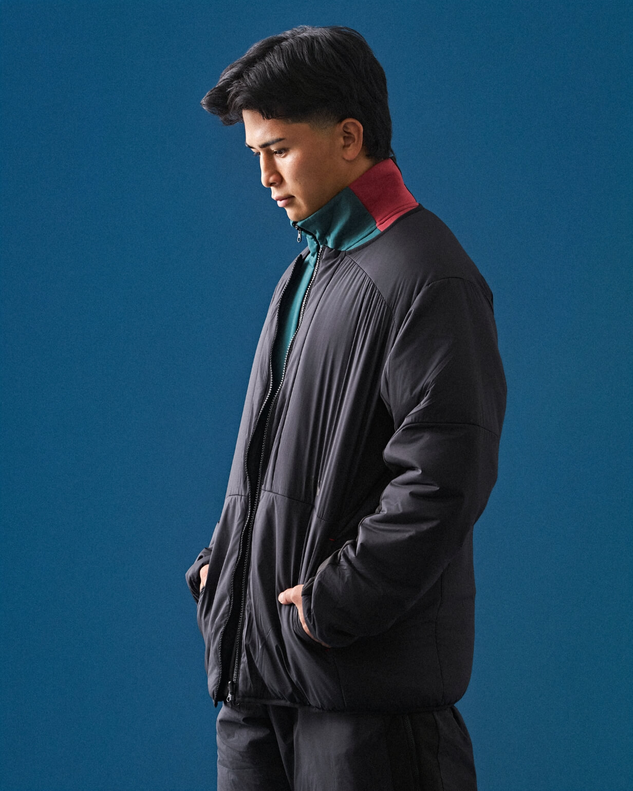 S/S SQUARE MESH TEE,D.A.F TEC X PRACTICE SHORTS
