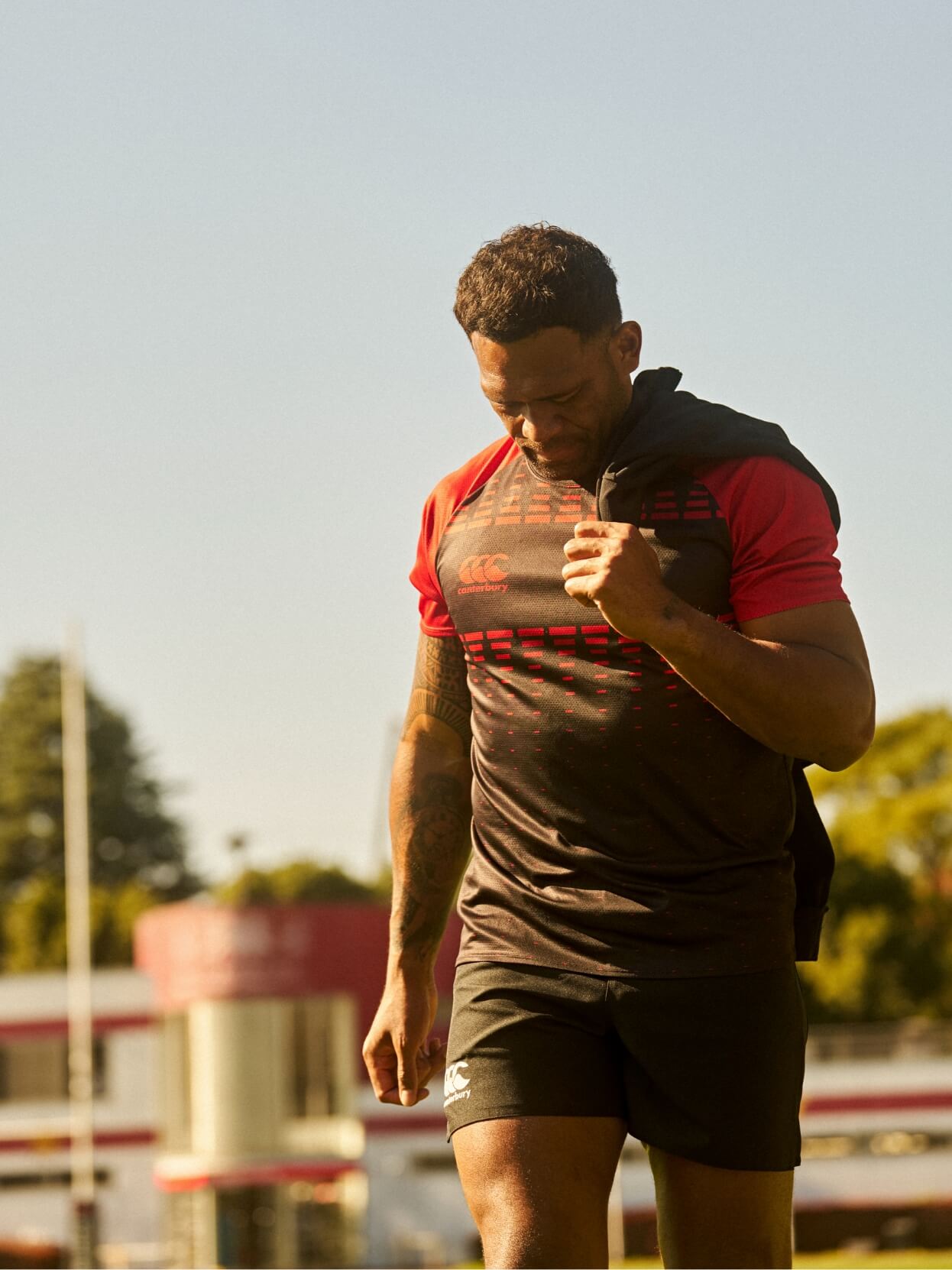 S/S TRAINING TEE,RUGBY SHORTS(ADVANCE)