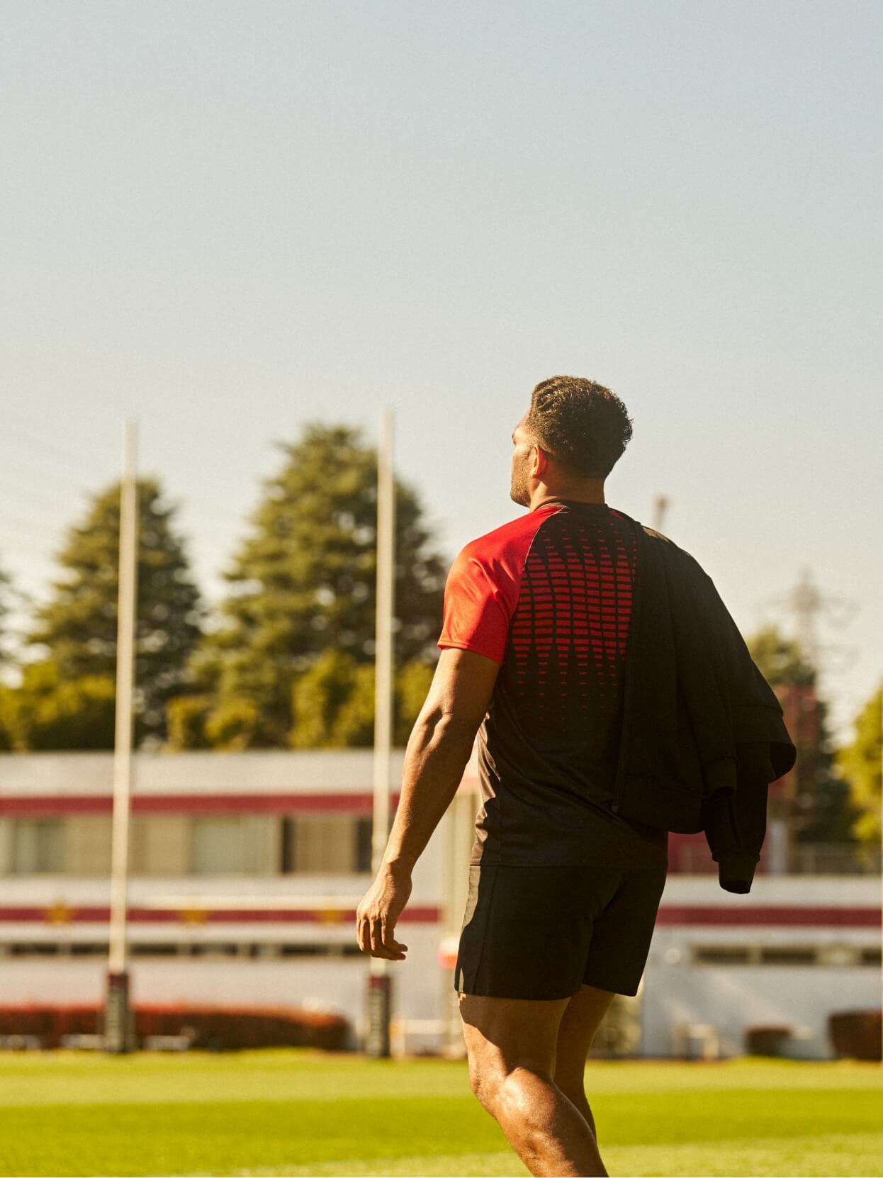 S/S TRAINING TEE,RUGBY SHORTS(ADVANCE)